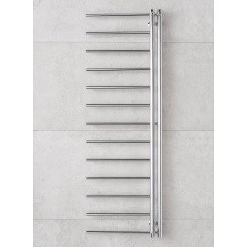 P.M.H. AP2C-L - Koupelnový žebříkový radiátor APOLLO 219W 150 cm levá/lesklý chrom