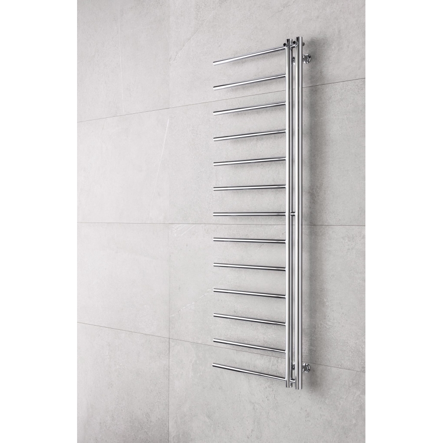 P.M.H. AP2C-L - Koupelnový žebříkový radiátor APOLLO 219W 150 cm levá/lesklý chrom