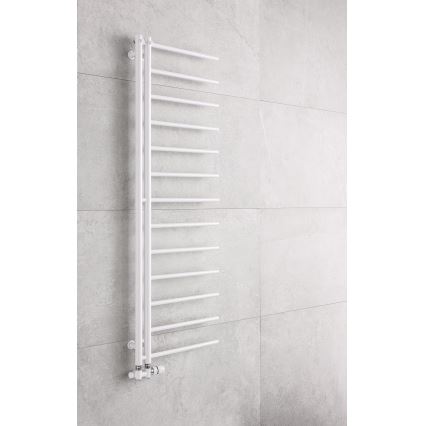 P.M.H. AP2W - Koupelnový žebříkový radiátor APOLLO 346W 150 cm pravá/bílá