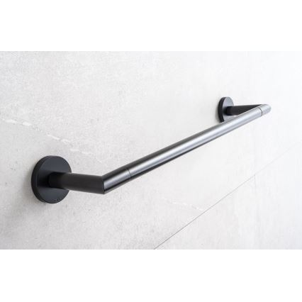 P.M.H. IN1B-L - Elektrický sušák na ručníky INGA 17W/230V 85,9 cm IP44 levá/černá