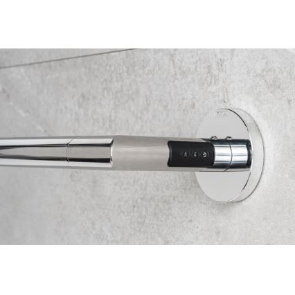 P.M.H. IN1SS-L - Elektrický sušák na ručníky INGA 17W/230V 85,9 cm IP44 levá/leštěná nerez