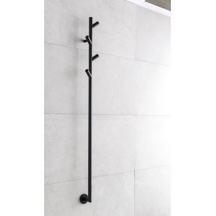 P.M.H. LS1B - Elektrický sušák na ručníky LISA 24W/230V 170 cm IP44 černá