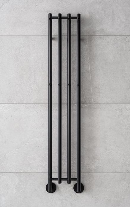 P.M.H. MO1B-RK - Elektrický sušák na ručníky MONA 93W/230V 153,3 cm IP44 černá