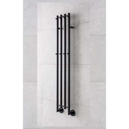 P.M.H. MO1B-RK - Elektrický sušák na ručníky MONA 93W/230V 153,3 cm IP44 černá