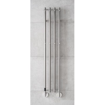 P.M.H. MO1SS-LK - Elektrický sušák na ručníky MONA 93W/230V 153,3 cm IP44 leštěná nerez