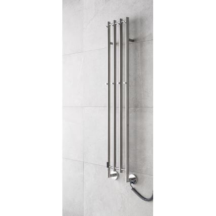 P.M.H. MO1SS-LK - Elektrický sušák na ručníky MONA 93W/230V 153,3 cm IP44 leštěná nerez