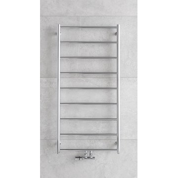P.M.H. NS4C-M - Koupelnový žebříkový radiátor NAAS 222W 121 cm lesklý chrom