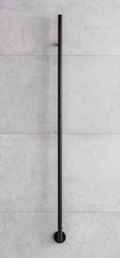 P.M.H. OL1B - Elektrický sušák na ručníky OLE 24W/230V 170 cm IP44 černá