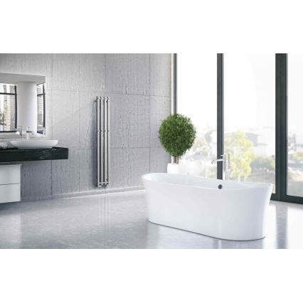 P.M.H. PX2C/4 - Koupelnový žebříkový radiátor PLUTO X 350W 150 cm lesklý chrom