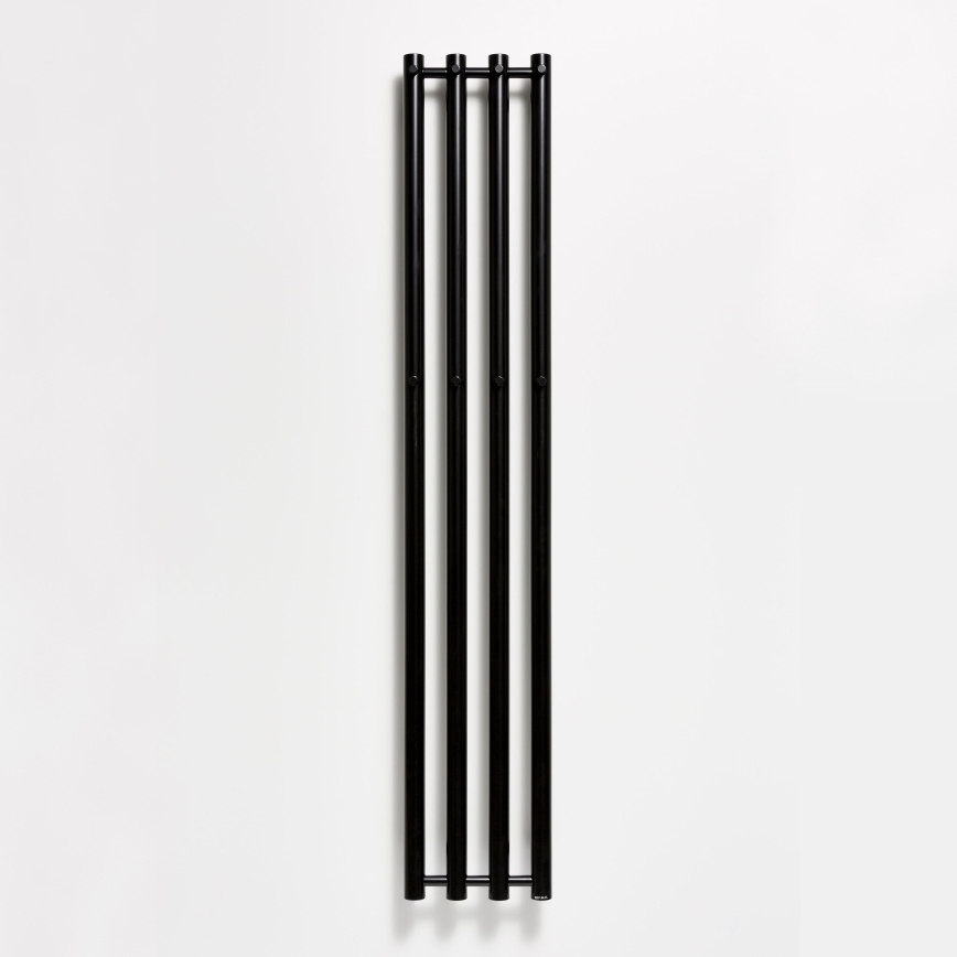 P.M.H. R2B - Koupelnový žebříkový radiátor ROSENDAL 350W 150 cm černá