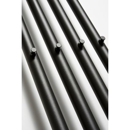 P.M.H. R2B - Koupelnový žebříkový radiátor ROSENDAL 350W 150 cm černá