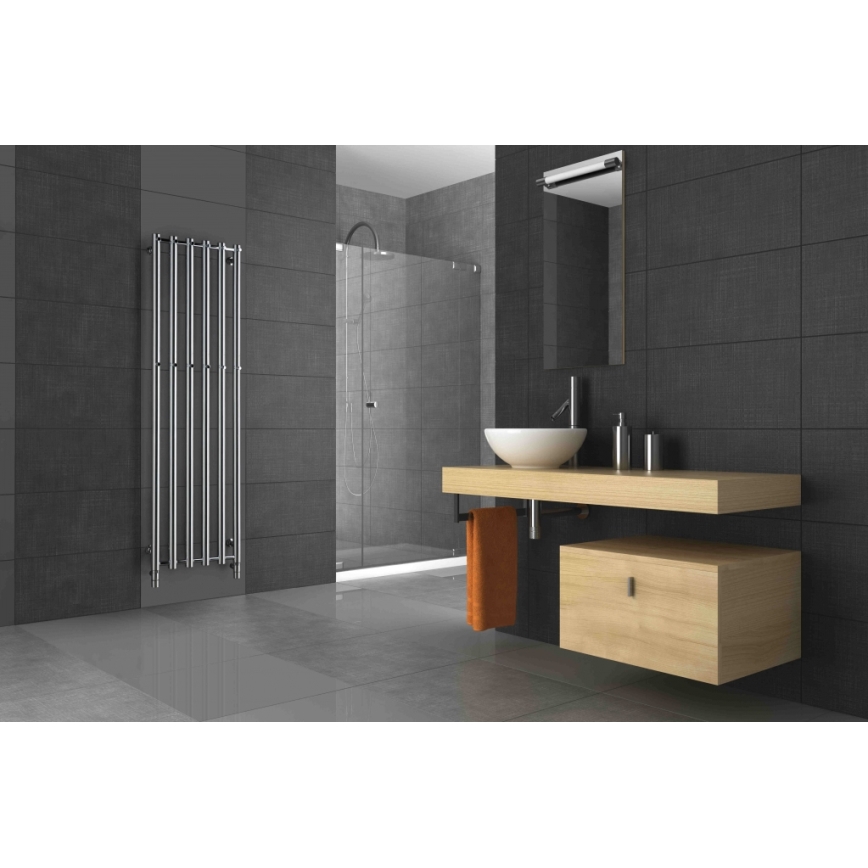 P.M.H. R2C/6 - Koupelnový žebříkový radiátor ROSENDAL 525W 150 cm lesklý chrom