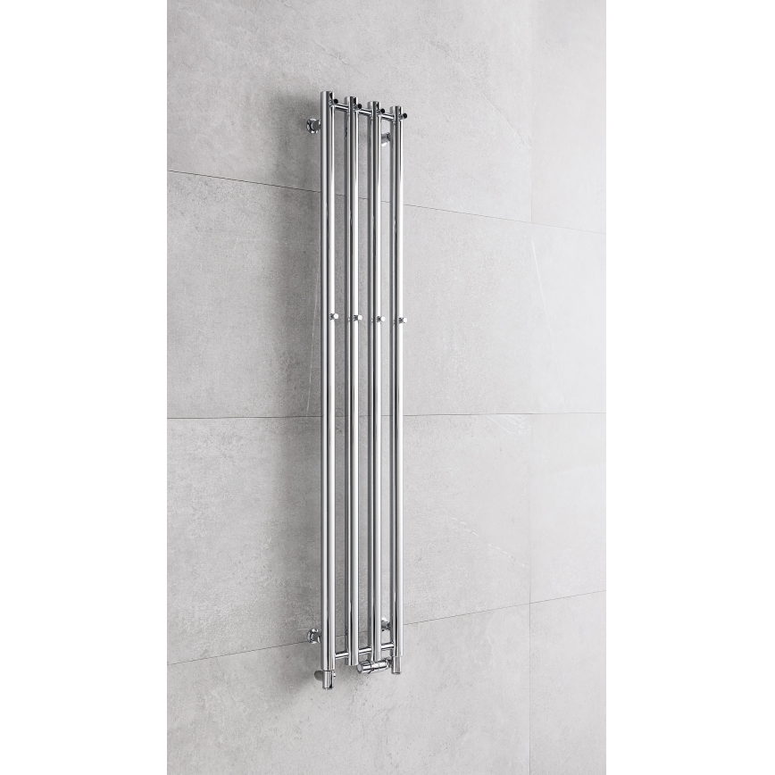 P.M.H. R2C - Koupelnový žebříkový radiátor ROSENDAL 350W 150 cm lesklý chrom