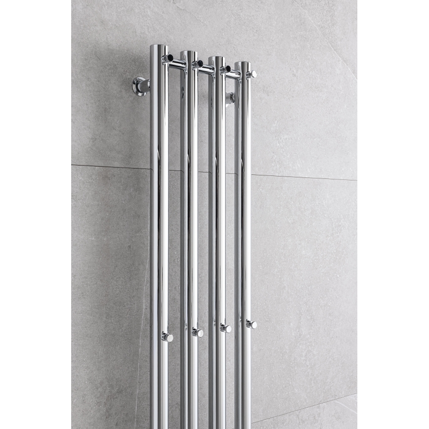 P.M.H. R2C - Koupelnový žebříkový radiátor ROSENDAL 350W 150 cm lesklý chrom