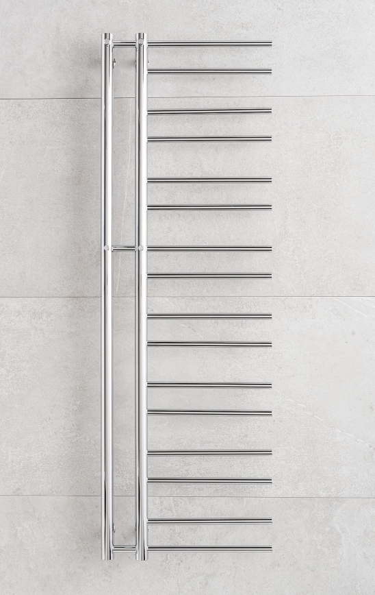 P.M.H. T2C - Koupelnový žebříkový radiátor THEIA 352W 154 cm pravá/lesklý chrom