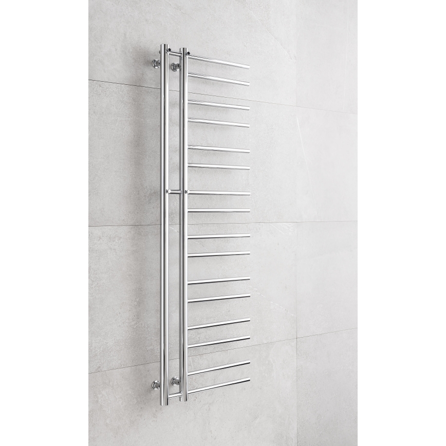 P.M.H. T2C - Koupelnový žebříkový radiátor THEIA 352W 154 cm pravá/lesklý chrom