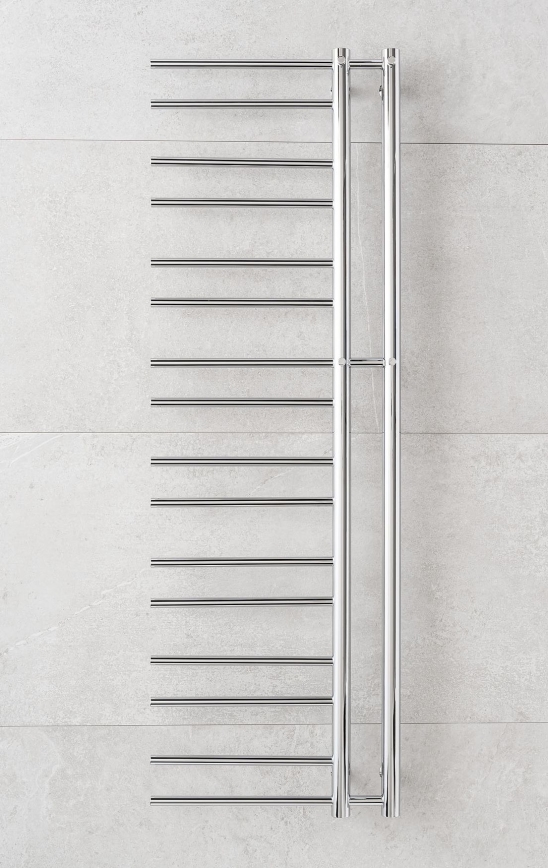 P.M.H. T2C-L - Koupelnový žebříkový radiátor THEIA 352W 154 cm levá/lesklý chrom