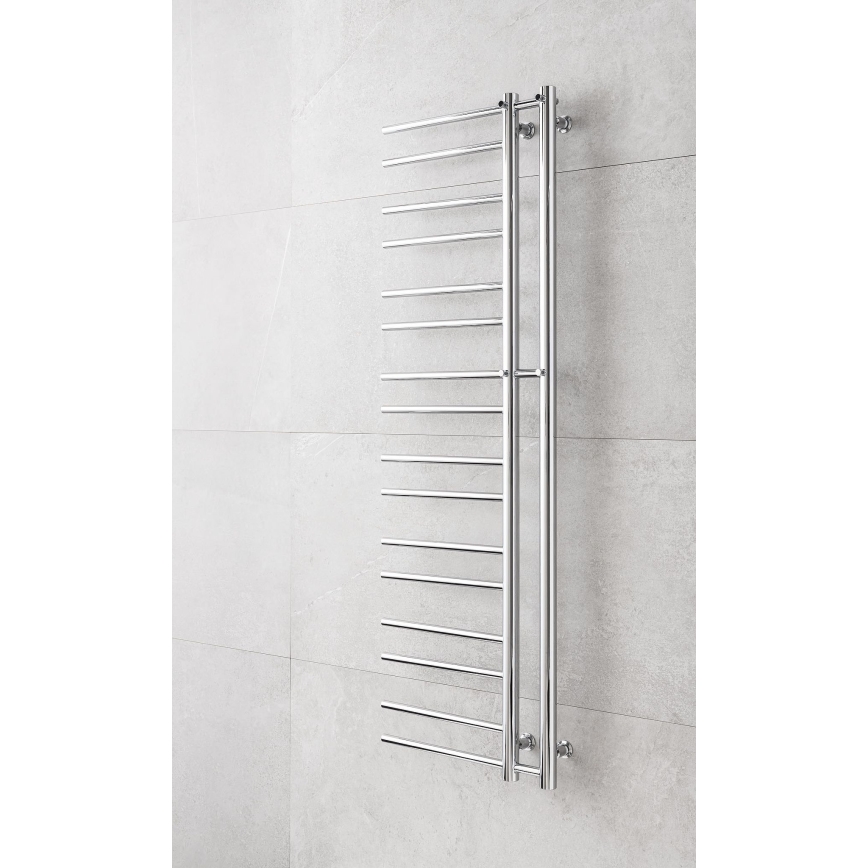 P.M.H. T2C-L - Koupelnový žebříkový radiátor THEIA 352W 154 cm levá/lesklý chrom