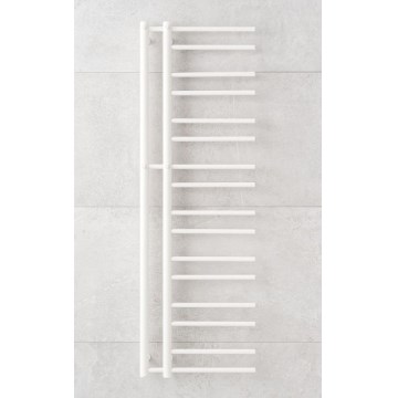P.M.H. T2W - Koupelnový žebříkový radiátor THEIA 352W 154 cm pravá/bílá