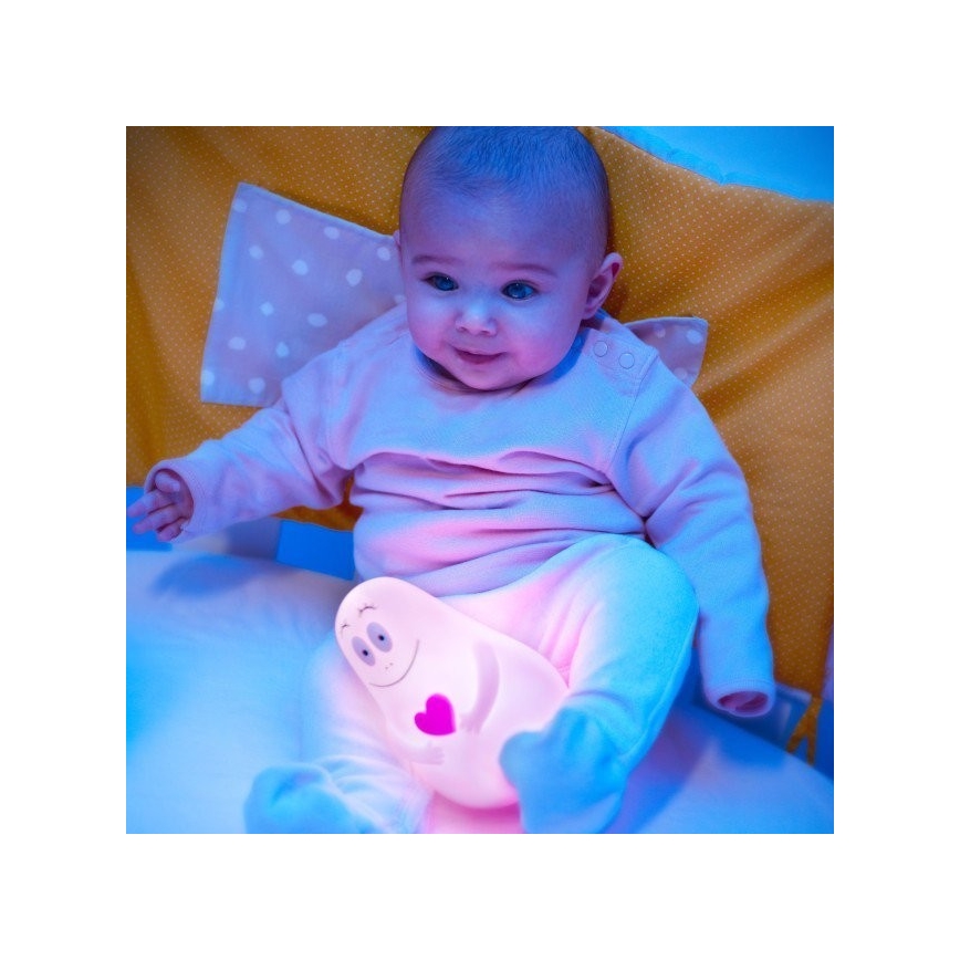 PABOBO - LED Lampička Lumilove BARBAPAPA růžová