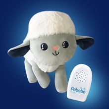 PABOBO - Plyšová ovečka s melodií SOSO Milo 3xAAA
