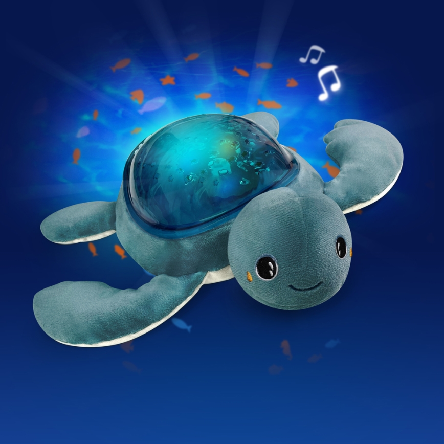 PABOBO - Projektor s melodií AQUA DREAM USB želva 1200 mAh