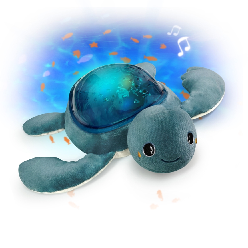 PABOBO - Projektor s melodií AQUA DREAM USB želva 1200 mAh