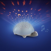 PABOBO - Projektor s melodií želvička 3xAA