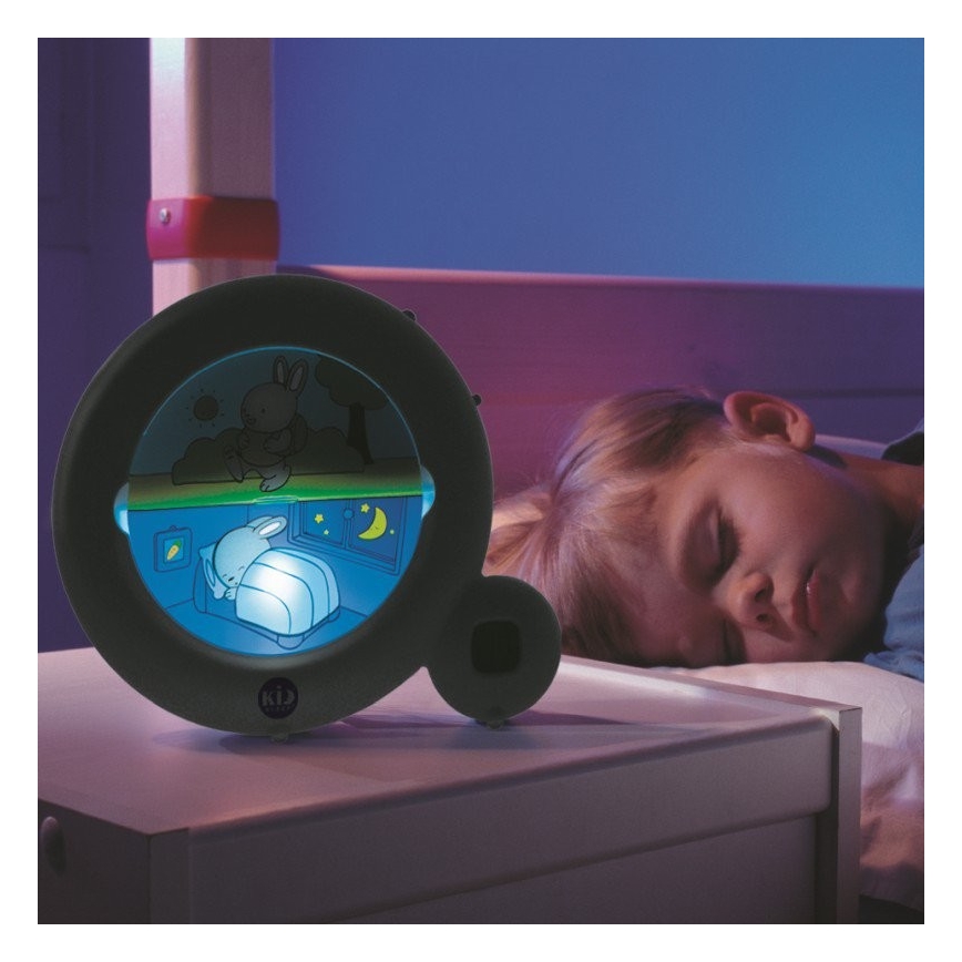 PABOBO - Tréninkový budík KID´SLEEP 3xAA bílá