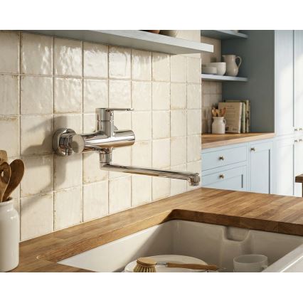 Paffoni - Dřezová baterie RED lesklý chrom