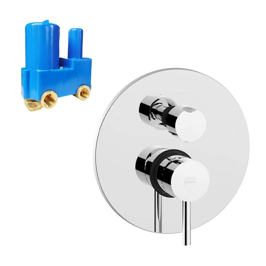 Paffoni - Sprchová baterie pro podomítkovou instalaci LIGHT lesklý chrom