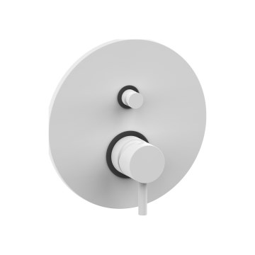 Paffoni - Sprchová baterie pro podomítkovou instalaci LIGHT matná bílá