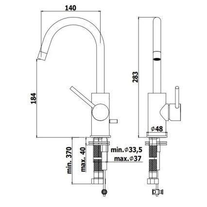 Paffoni - Umyvadlová baterie LIGHT lesklý chrom