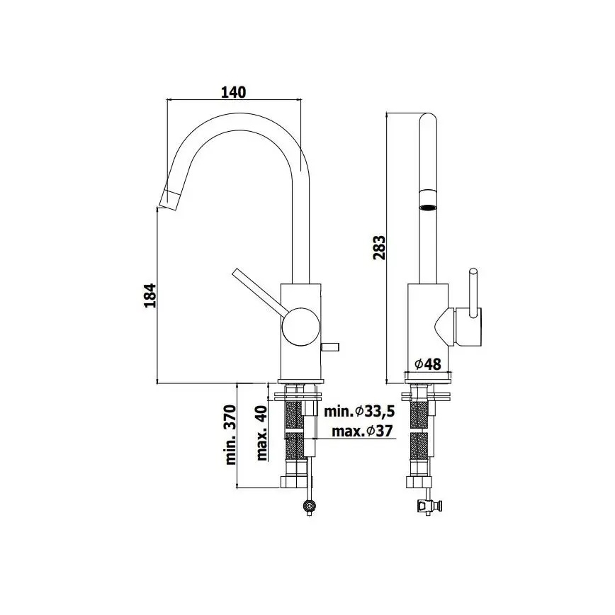 Paffoni - Umyvadlová baterie LIGHT lesklý chrom