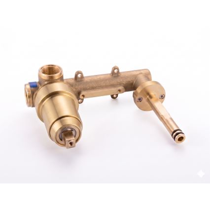 Paffoni - Umyvadlová baterie pro podomítkovou instalaci LIGHT kartáčovaná zlatá