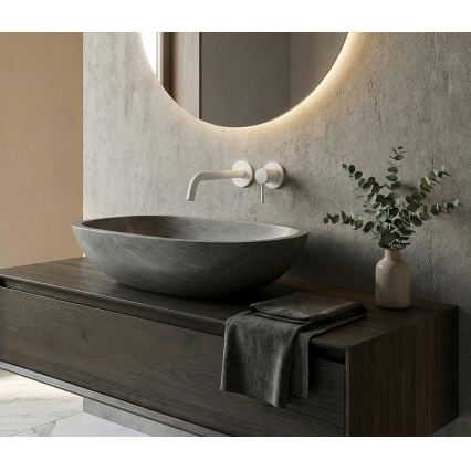 Paffoni - Umyvadlová baterie pro podomítkovou instalaci LIGHT matná bílá