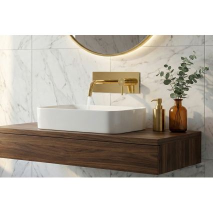 Paffoni - Umyvadlová baterie pro podomítkovou instalaci LIGHT zlatá