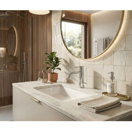 Paffoni - Umyvadlová baterie + výpusť LIGHT lesklý chrom