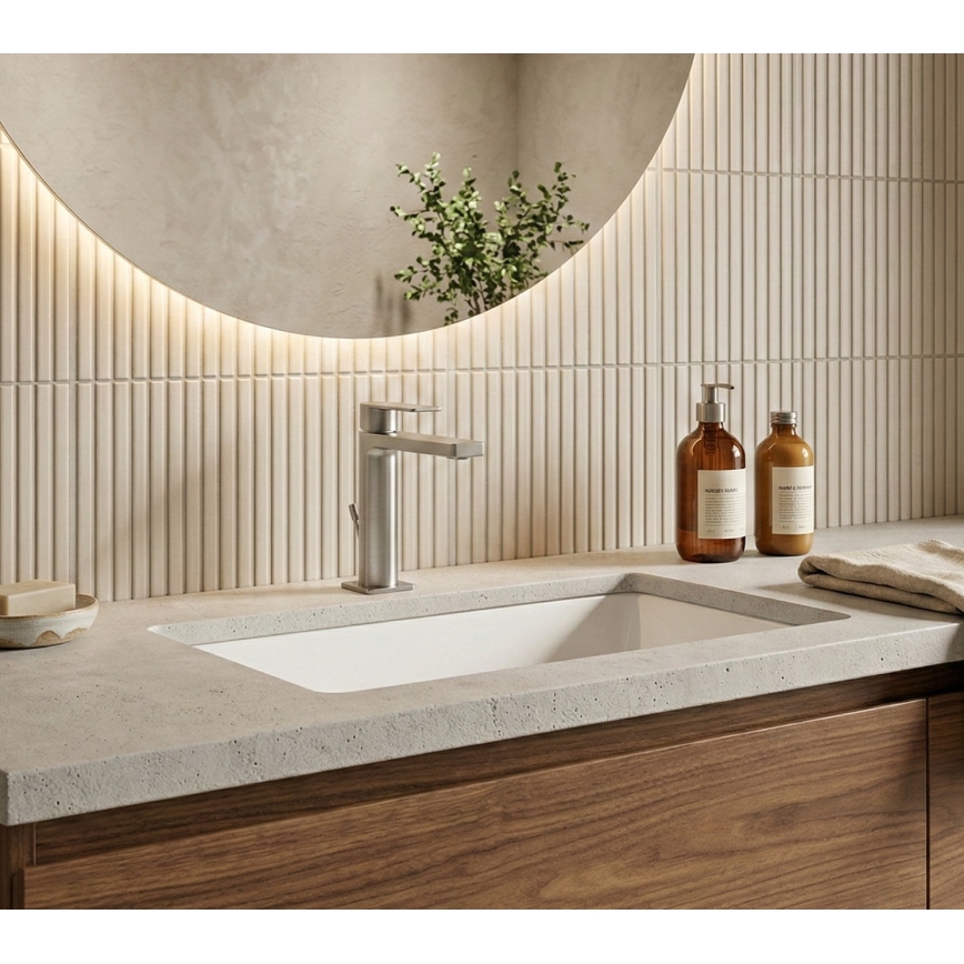 Paffoni - Umyvadlová baterie + výpusť TANGO nerez