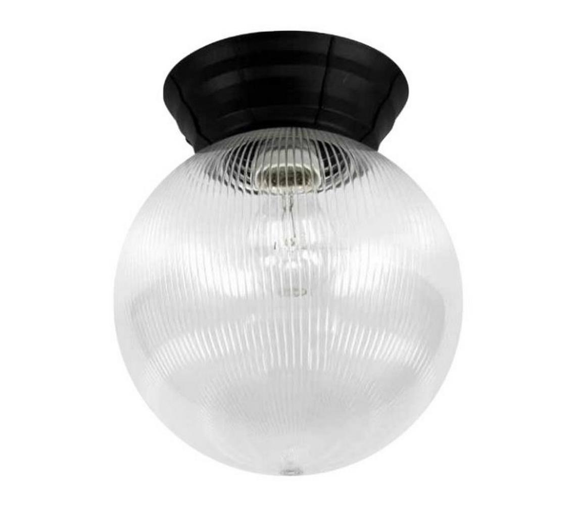 116001-01 - Venkovní stropní svítidlo NADIR 1xE27/15W/230V IP44 čirá 116001-01 Čirá,Černá – Alasans