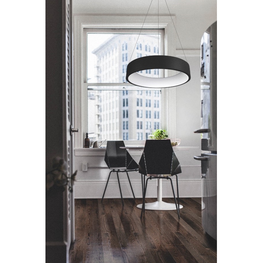 LED Lustr na lanku KAJI LED/42W/230V