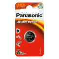 Panasonic - 1 ks Lithiová knoflíková baterie CR2032 3V 220 mAh