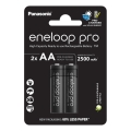 Panasonic - 2 ks Nabijecí baterie AA Eneloop Pro 2500 mAh