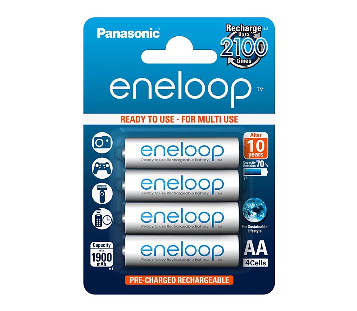 Panasonic Eneloop BK-3MCCE - 4ks nabijecí baterie AA Enelop NiMH/1,2V/1900mAh