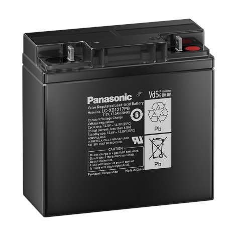Panasonic LC-XD1217PG - Olověný akumulátor 12V/17Ah/oko M5