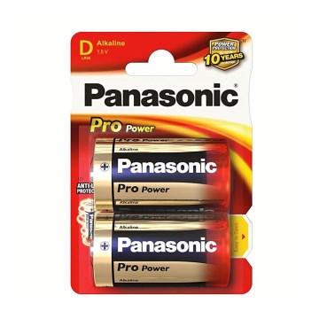 Panasonic LR20 PPG - 2ks alkalická baterie D Pro Power 1,5V