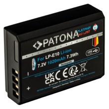PATONA - Aku Canon LP-E10 1020mAh Li-Ion Platinum USB-C nabíjení