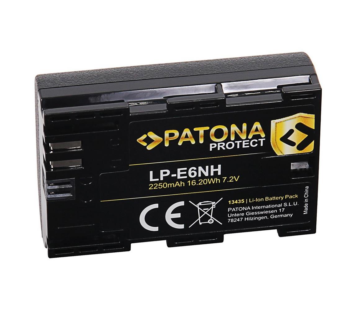 PATONA PATONA - Aku Canon LP-E6NH 2250mAh Li-Ion Protect EOS R5/R6 
