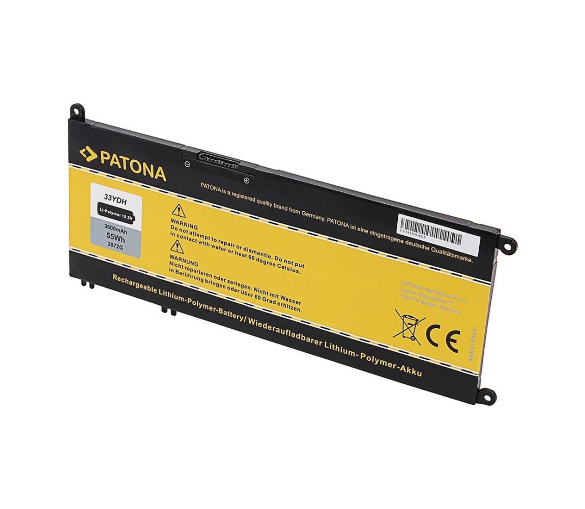 PATONA PATONA - Aku DELL Inspiron 13/15/17 G3 3600mAh Li-Pol 15,2V 33YDH IM0950