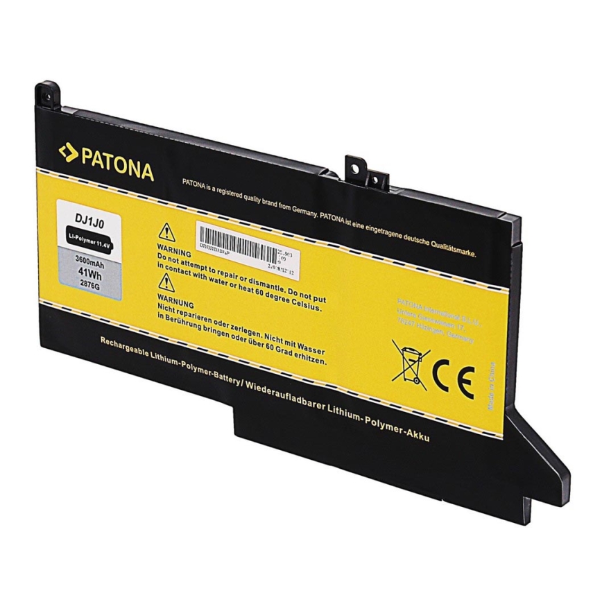 PATONA - Aku DELL Latitude 12 3600mAh Li-Pol 11,4V PGFX4